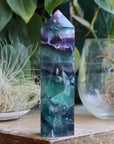 Rainbow fluorite tower 16 new