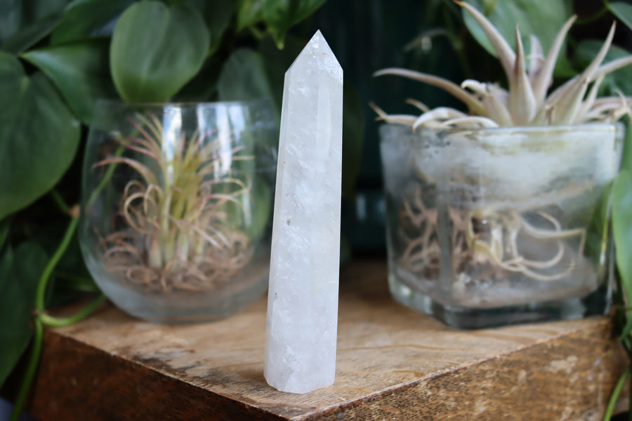 Clear quartz tower 4 new