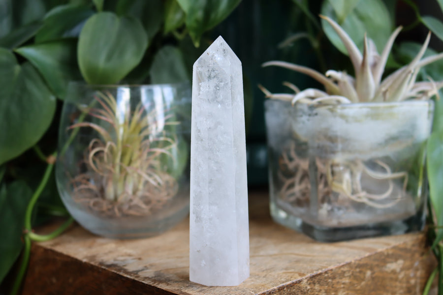 Clear quartz tower 4 new