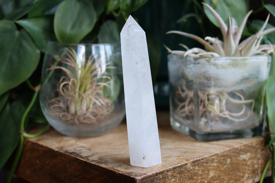 Clear quartz tower 4 new