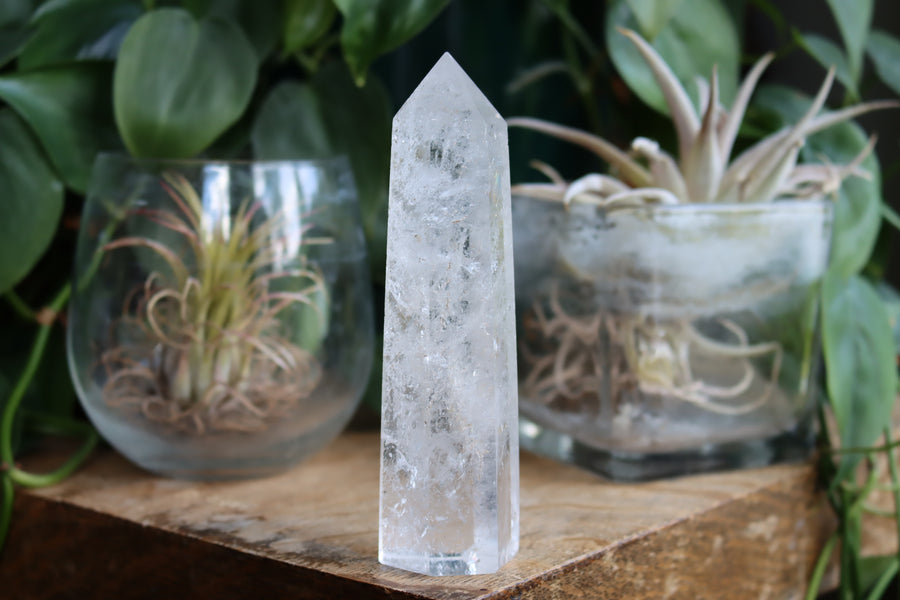 Clear quartz tower 5 new