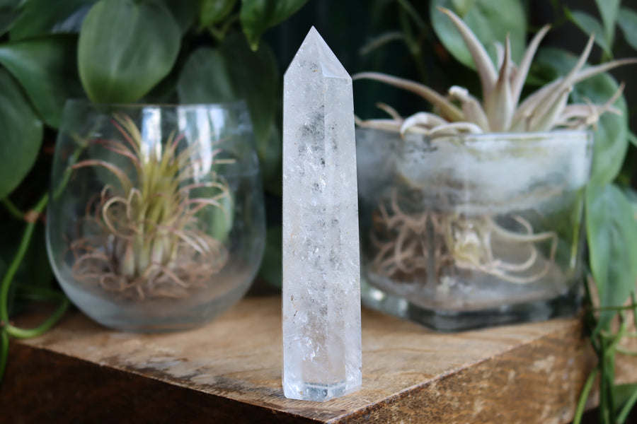 Clear quartz tower 5 new