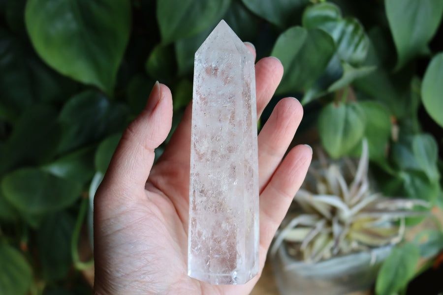 Clear quartz tower 5 new