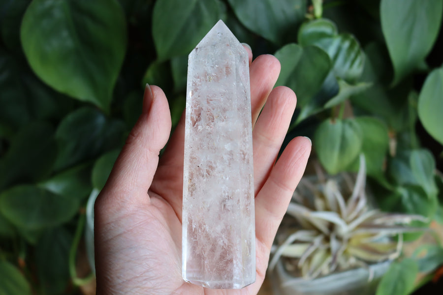 Clear quartz tower 5 new