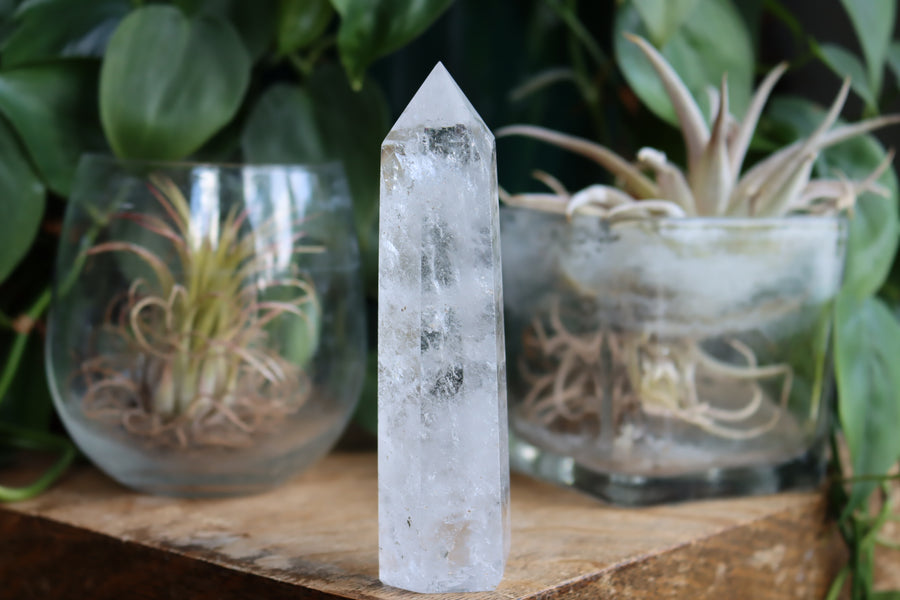 Clear quartz tower 6 new