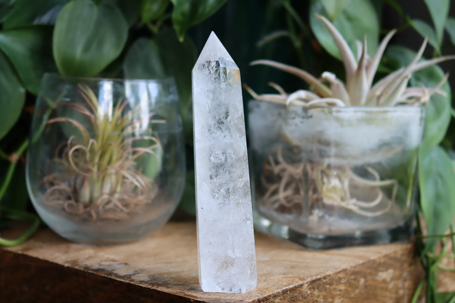 Clear quartz tower 6 new