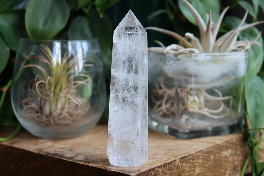 Clear quartz tower 6 new