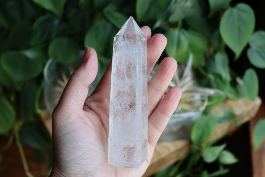 Clear quartz tower 6 new