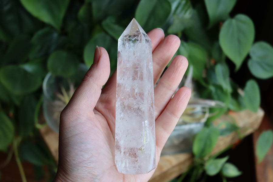 Clear quartz tower 6 new