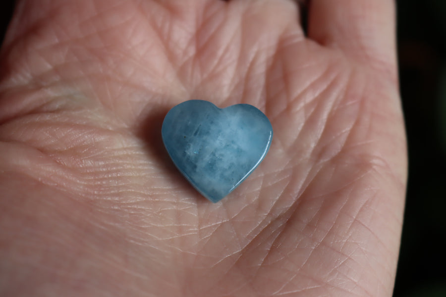 Aquamarine heart 2 new