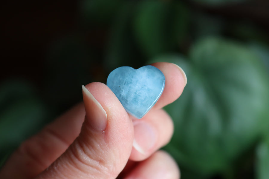 Aquamarine heart 2 new