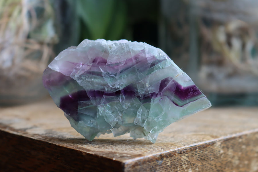 Semi polished rainbow fluorite 1 new