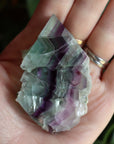 Semi polished rainbow fluorite 1 new