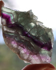 Semi polished rainbow fluorite 1 new