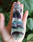 Semi polished rainbow fluorite 3 new