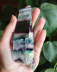 Semi polished rainbow fluorite 3 new