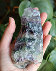 Semi polished rainbow fluorite 3 new