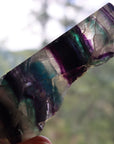 Semi polished rainbow fluorite 3 new