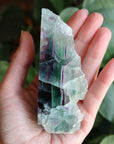 Semi polished rainbow fluorite 4 new