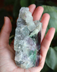 Semi polished rainbow fluorite 4 new