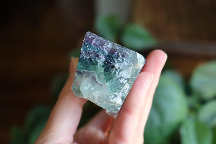 Semi polished rainbow fluorite 4 new