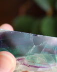 Semi polished rainbow fluorite 4 new