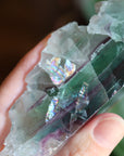 Semi polished rainbow fluorite 4 new