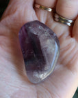 Large rainbow fluorite tumbled stone 19 new