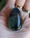 Large rainbow fluorite tumbled stone 20 new