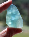 Large rainbow fluorite tumbled stone 17 new