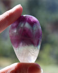 Large rainbow fluorite tumbled stone 18 new