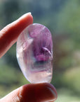 Large rainbow fluorite tumbled stone 19 new