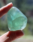 Large rainbow fluorite tumbled stone 21 new