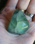 Large rainbow fluorite tumbled stone 21 new