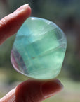 Large rainbow fluorite tumbled stone 23 new