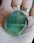 Large rainbow fluorite tumbled stone 23 new