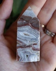 Crazy lace agate tower 12 new