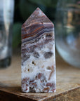 Crazy lace agate tower 13 new