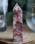 Crazy lace agate tower 14 new