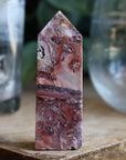 Crazy lace agate tower 14 new