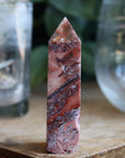 Crazy lace agate tower 14 new