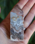 Crazy lace agate tower 15 new