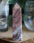 Crazy lace agate tower 17 new