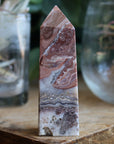 Crazy lace agate tower 17 new