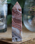 Crazy lace agate tower 17 new