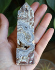 Crazy lace agate tower 18 new