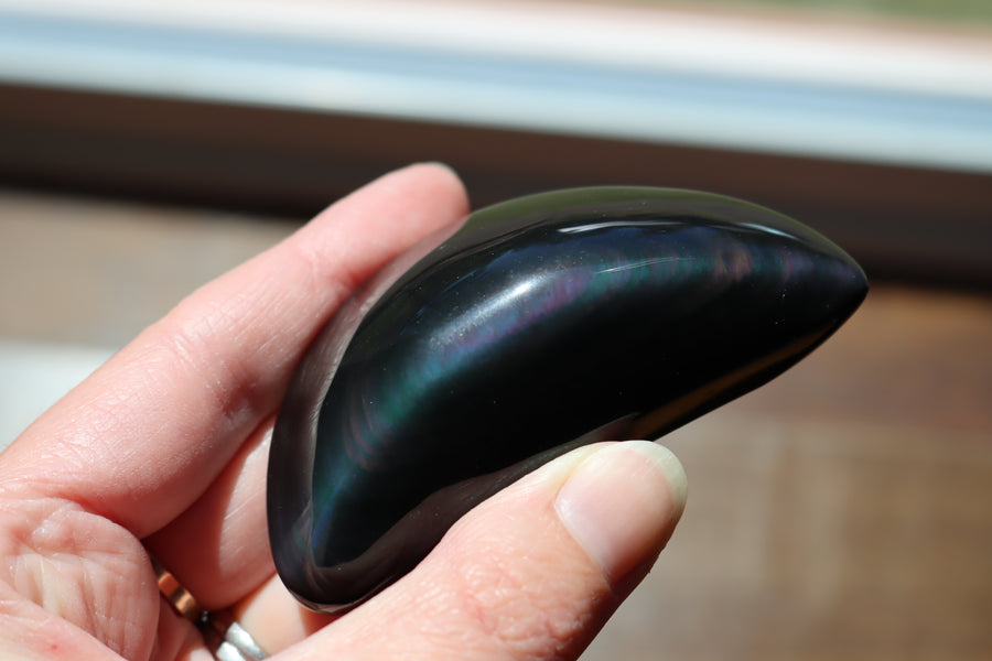 Rainbow obsidian moon 6 new