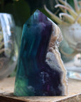 Semi polished fluorite tower 1 new