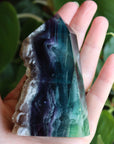 Semi polished fluorite tower 1 new