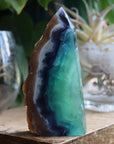 Semi polished fluorite tower 2 new